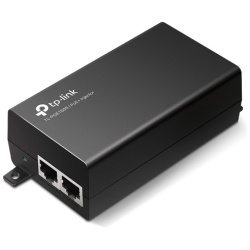 TP-Link PoE Injector adapter - POE160S (30W, af/at PoE+; 1000Mbps, Max 100m)