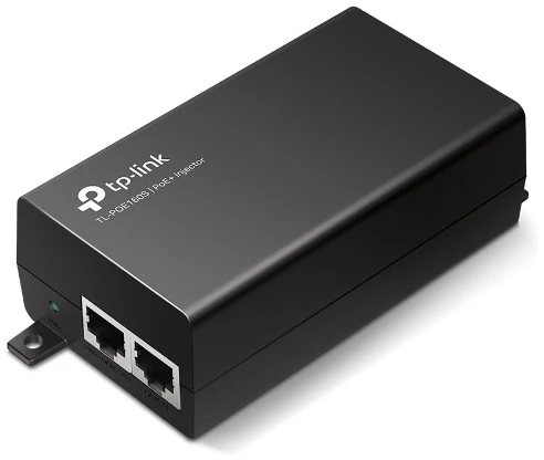 TP-Link PoE Injector adapter - POE160S (30W, af/at PoE+; 1000Mbps, Max 100m)