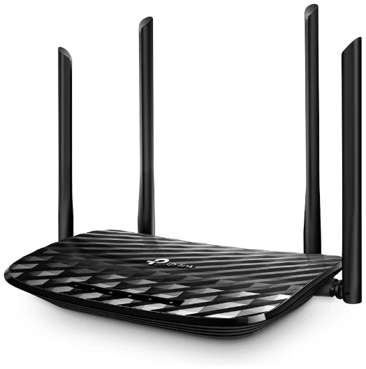 TP-Link Router WiFi AC1200 - Archer C6 (400Mbps 2,4GHz + 867Mbps 5GHz; 4port 1Gbps; MU-MIMO)