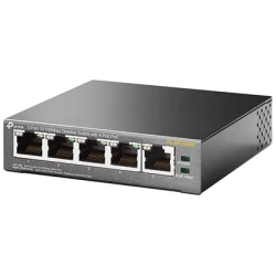 TP-Link Switch PoE - TL-SF1005P (5port 100Mbps; 5/4 af PoE port; 58W)