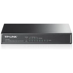 TP-Link Switch PoE - TL-SF1008P (8port 100Mbps; 8/4 af PoE port, 57W)