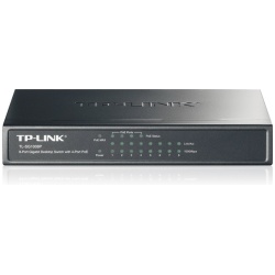 TP-Link Switch  PoE - TL-SG1008P (8port 1Gbps; 8/4 af PoE port; 55W)