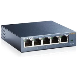 TP-Link Switch - TL-SG105 (5 port, 1000Mbps; fém ház)