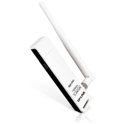 TP-Link Hálózati adapter WiFi N - TL-WN722N (USB; 150Mbps, 2,4GHz, cserélhető 4dBi antenna)