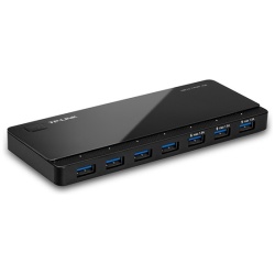 TP-Link USB Hub - UH700 (7 port; USB3.0; tápegység)