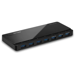 TP-Link USB Hub - UH700 (7 port; USB3.0; tápegység)