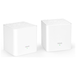 Tenda Mesh WiFi AC1200 - Nova MW3 (2pack; 300Mbps 2,4GHz + 867Mbps 5GHz; 2port 100Mbps; 2x3dBi)