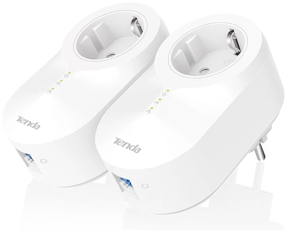 Tenda Powerline adapter Kit - PH6 Kit (1x 1Gbps (1Gbps adatátvitel); 230-as aljzat)