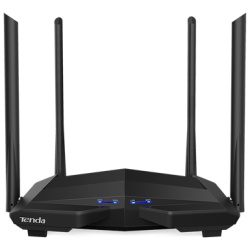Tenda Router WiFi AC1200 - AC10 (300Mbps 2,4GHz + 867Mbps 5GHz; 4port 1Gbps, MU-MIMO; 4x6dBi)