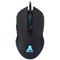 The G-Lab Gamer Egér - KULT HELIUM (3200 DPI, 6 gomb, makro, 1,8m kábel, RGB LED, fekete)