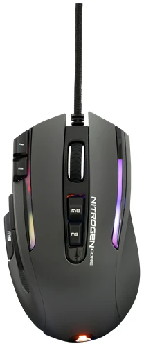 The G-Lab Gamer Egér - KULT NITRO CORE (10000 DPI, 11 gomb, makro, 1,8m kábel, RGB LED, fekete)
