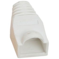 Törésgátló RJ45 csatlakozóhoz (05230FH), fehér, 100db/csomag