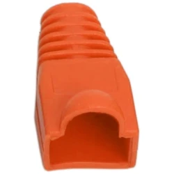Törésgátló RJ45 csatlakozóhoz (05230NA-100), narancssárga, 100db/csomag