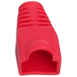 Törésgátló RJ45 csatlakozóhoz (05230PI-100), piros, 100db/csomag