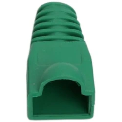 Törésgátló RJ45 csatlakozóhoz (05230ZO-100), zöld, 100db/csomag