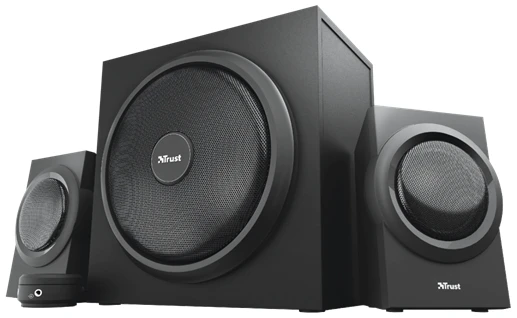 Trust Hangszóró 2.1 - Yuri (60W RMS; hangerőszabályzó; 3,5mm jack; 230V tápcsatlakozó)
