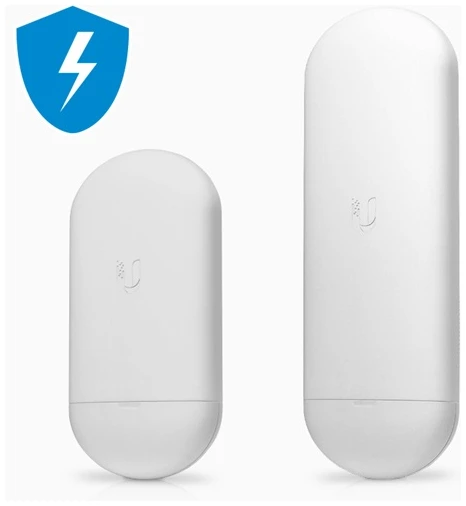 Ubiquiti Access Point NanoStation - Loco5AC (NS-5ACL, 1000  Mbit/s, 64MB, 24V, PoE nélkül; kültéri)