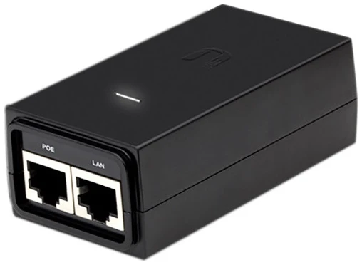 Ubiquiti PoE Injector adapter - POE-24-24W-G (24VDC@1A; 24W; 1Gbps LAN) 1 Ubiquiti PoE Injector adapter - POE-24-24W-G (24VDC@1A; 24W; 1Gbps LAN)