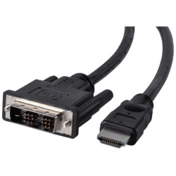 Value Kábel - 11.99.5522 (DVI-HDMI apa/apa, fekete, 2m)