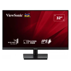 ViewSonic Monitor 32" - VA3209-MH (IPS, 16:9, FHD, 4ms, 250cd/m2, HDMI, VGA, VESA, SPK, Adaptive Sync)