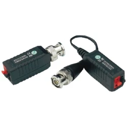WaliSec WS-UTPHD102AC BNC-UTP(sorkapocs) átalakító/balun, 2db/csomag, max. 8MP AHD/4MP CVI/3MP TVI kamerákhoz