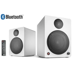 WaveMaster Hangszóró 2.0 - CUBE NEO White (50W RMS, Bluetooth, 3,5mm jack, RCA, Toslink, Távírányító, Fehér)