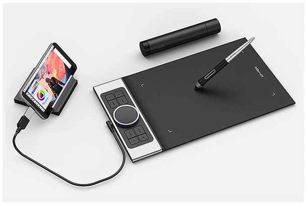 XP-PEN Grafikus tábla - Deco Pro SW (9"x5", 5080 LPI, PS 8192, 200 RPS, 8 gomb, USB-C, BT5.0) 1 XP-PEN Grafikus tábla - Deco Pro SW (9"x5", 5080 LPI, PS 8192, 200 RPS, 8 gomb, USB-C, BT5.0)