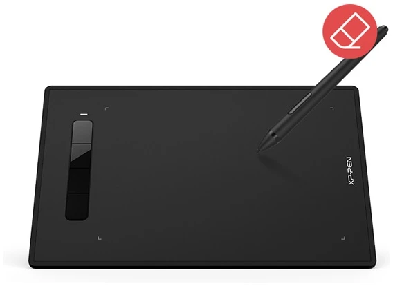 XP-PEN Grafikus tábla - Star G960S Plus (9"x6", 5080 LPI, PS 8192, 230 RPS, 4 gomb, USB)