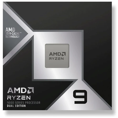 AMD Processzor - Ryzen 9 9950X3D2 Dual Edition (4.3GHz Up to 5.6 GHz 192MBL3 Cache 200W AM5) BOX No Cooler