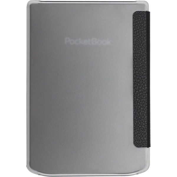 POCKETBOOK e-book tok -  PB619, PB629, PB634 Shell transparent strap gyári Tok fekete