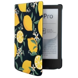 POCKETBOOK e-book tok - PB629_634 Shell gyári Tok lemons print