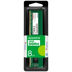 ADATA Memória Desktop - 8GB DDR4 (2666MHz, CL19, 1.2V)