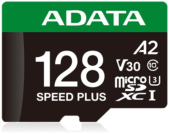 ADATA MicroSD kártya - 128GB microSDXC UHS-I U3 Class10 A2 V30 (R/W: 180/160 MB/s) + adapter 1 ADATA MicroSD kártya - 128GB microSDXC UHS-I U3 Class10 A2 V30 (R/W: 180/160 MB/s) + adapter