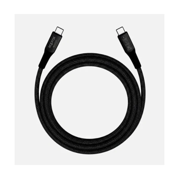 APPROX Kábel - USB Type-C - USB Type-C kábel 1m, 240W, 40Gbps, 8K 1 APPROX Kábel - USB Type-C - USB Type-C kábel 1m, 240W, 40Gbps, 8K