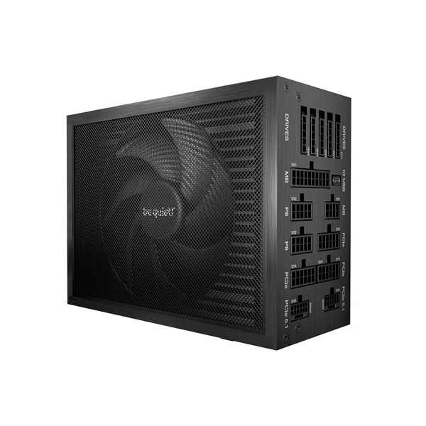 Be Quiet! Tápegység 1300W - DARK POWER 14 IO (80+ Titanium, ATX3.1, PCIe5.1, moduláris, fekete)