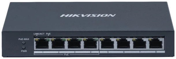 Hikvision Switch PoE - DS-3E0508P-O (4 port 1000Mbps, 60W, 4xRJ45 1000Mbps) 1 Hikvision Switch PoE - DS-3E0508P-O (4 port 1000Mbps, 60W, 4xRJ45 1000Mbps)