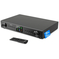 Majority Internet rádió - Fitzwilliam Connect AMP (2x100W erősítő, BT, DAB+/FM, internet rádió, Spotify, Távírányító)
