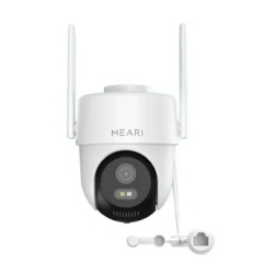 Meari IP wifi PT dómkamera - S2 PLUS (4MP, éjjellátás 30m, microSD, mikrofon, hangszóró, 2,4/5GHz, LAN, kültéri IP65)