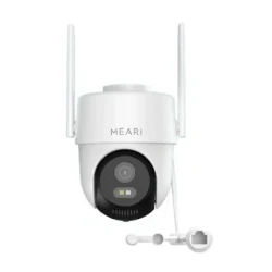 Meari IP wifi PT dómkamera - S2 PLUS (4MP, éjjellátás 30m, microSD, mikrofon, hangszóró, 2,4/5GHz, LAN, kültéri IP65)