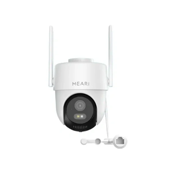 Meari IP wifi PT dómkamera - S2 PLUS (4MP, éjjellátás 30m, microSD, mikrofon, hangszóró, 2,4/5GHz, LAN, kültéri IP65)
