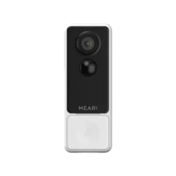 Meari IP wifi Videó Kapucsengő - B1 (3MP, 3,6mm, IR 10m, 5200mAh, microSD, mikrofon, hangszóró, PIR, kültéri IP65)