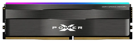 Silicon Power Memória Desktop - 8GB DDR4 (3200Mhz, CL16, 1.35V, hűtőbordás) Zenith, RGB