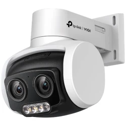 TP-Link IP PT kamera - C540V (FullColor Dual-Lens, 4MP, 4-12mm, H265+, LED+IR30m, IP66; PoE/12VDC; SD; 2 irányú hang)