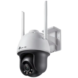 TP-Link IP PT kamera WiFi - C540-W (FullColor, 4MP, 4mm, H265+, fehér LED30m, IR30m, IP66; 12VDC; SD; audio)