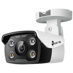 TP-Link IP csőkamera - C330 (FullColor, 3MP, 4mm, kültéri IP67, H265+, fehér LED30m, IR30m, 12VDC/PoE, mikrofon)