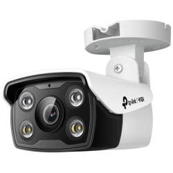 TP-Link IP csőkamera - C340 (FullColor, 4MP, 2,8mm, kültéri IP67, H265+, fehér LED30m, IR30m, 12VDC/PoE, mikrofon)