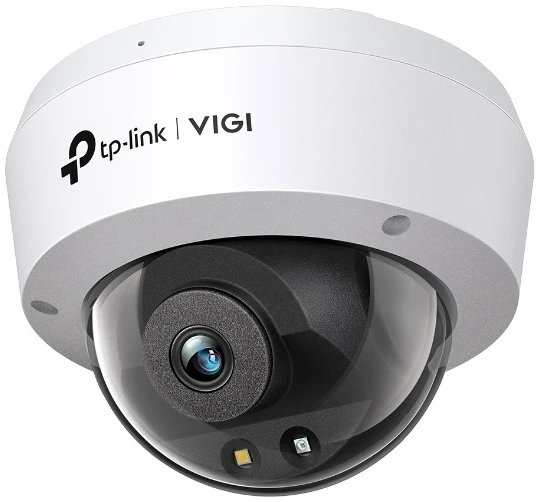 TP-Link IP dómkamera - C250 (DualLight, 5MP, 2,8mm, IK10, IP67, H265+, IR+LED30m, SD; 12VDC/PoE, mikrofon)