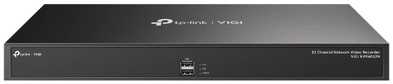 TP-link NVR rögzítő - NVR4032H (32 csatorna; H265+, 8MP, 320Mbps, HDMI, VGA, USB, 4x Sata(max10TB), audio)