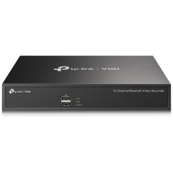TP-link NVR rögzítő - NVR1016H (16 csatorna, H265+, 5MP, HDMI, VGA, 2xUSB, 1x Sata (max 10TB), audio)