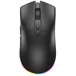 The G-Lab Vezeték nélküli Gamer Egér - KULT SILICIUM (12000 DPI, 7 gomb, makro, PixArt 3311, 1000Hz, RGB, fekete)